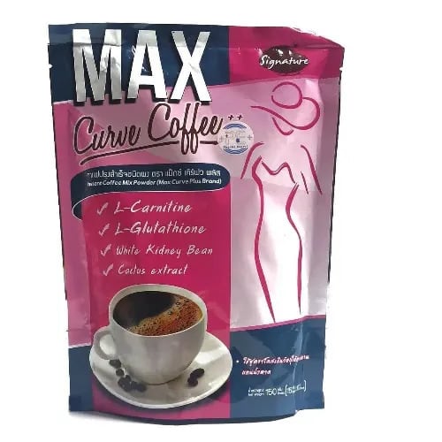 Max Curve Slim Coffee 10 Sachets - 15 G/sachet