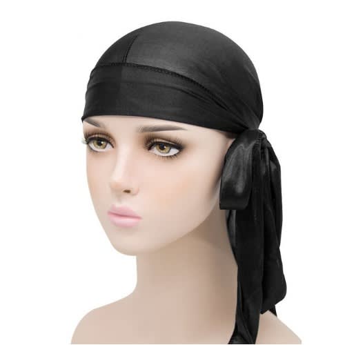 Plain  Titan Durag - Black