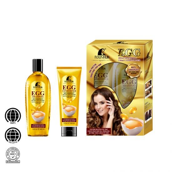 Egg Shampoo And Hair Conditioner Set