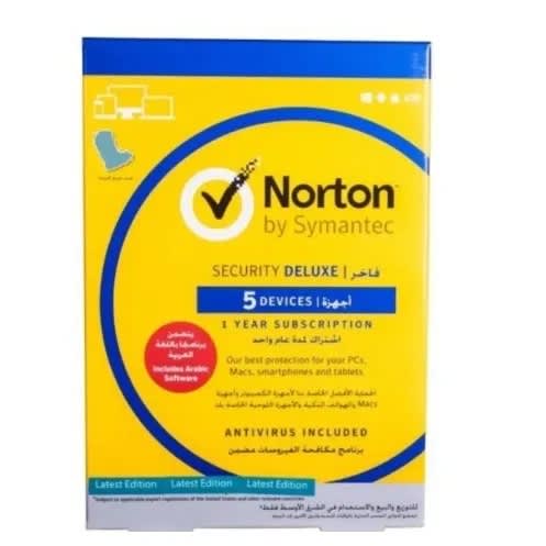 Norton Symantec Norton Security Deluxe - Internet Security + Antivirus - 10 Devices