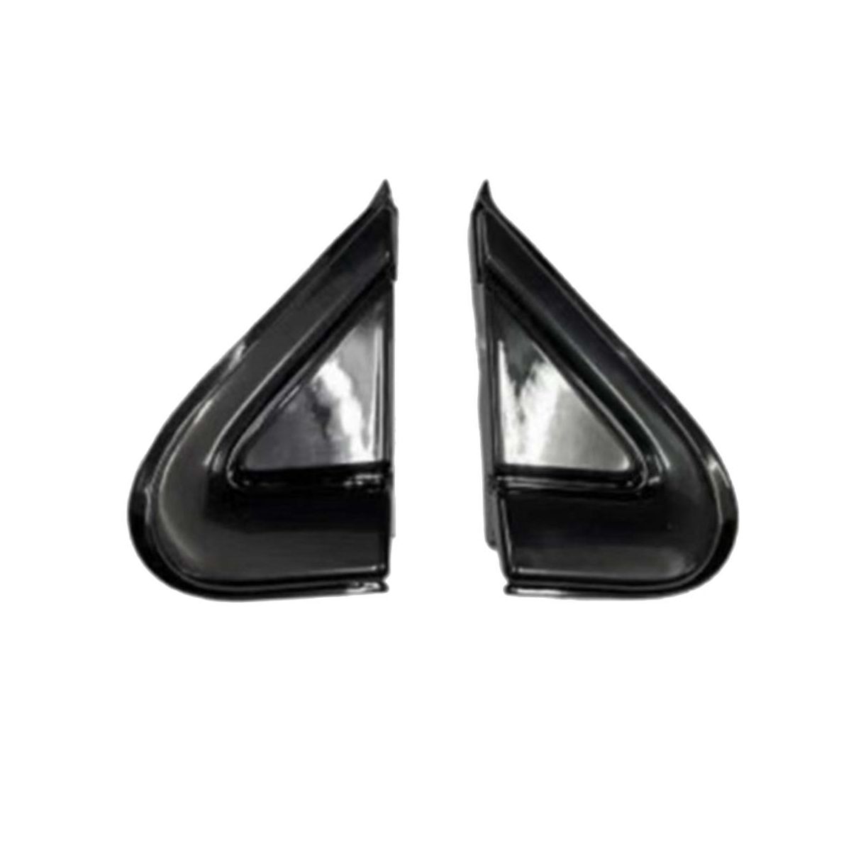 Black Front Window Triangle Plate Cover Panel for Dodge Dart 12-16