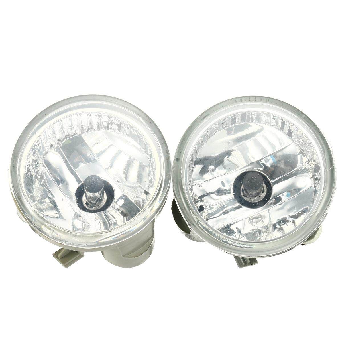 2pcs Clear Bumper Driving Fog Lights FOR 04 05 06 07 Toyota Highlander Echo