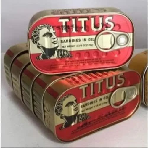 Titus Sardine - 125g X 6 Pcs