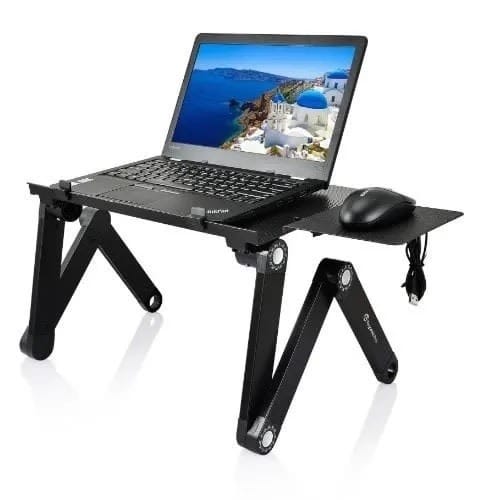 Adjustable Foldable Laptop Pad With Cooling Fan