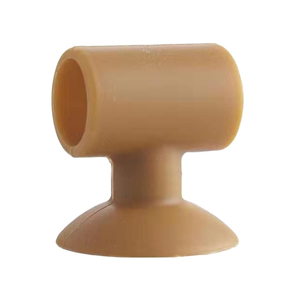 Shockproof Silicone Door Stopper Handle Buffer Wall-Brown