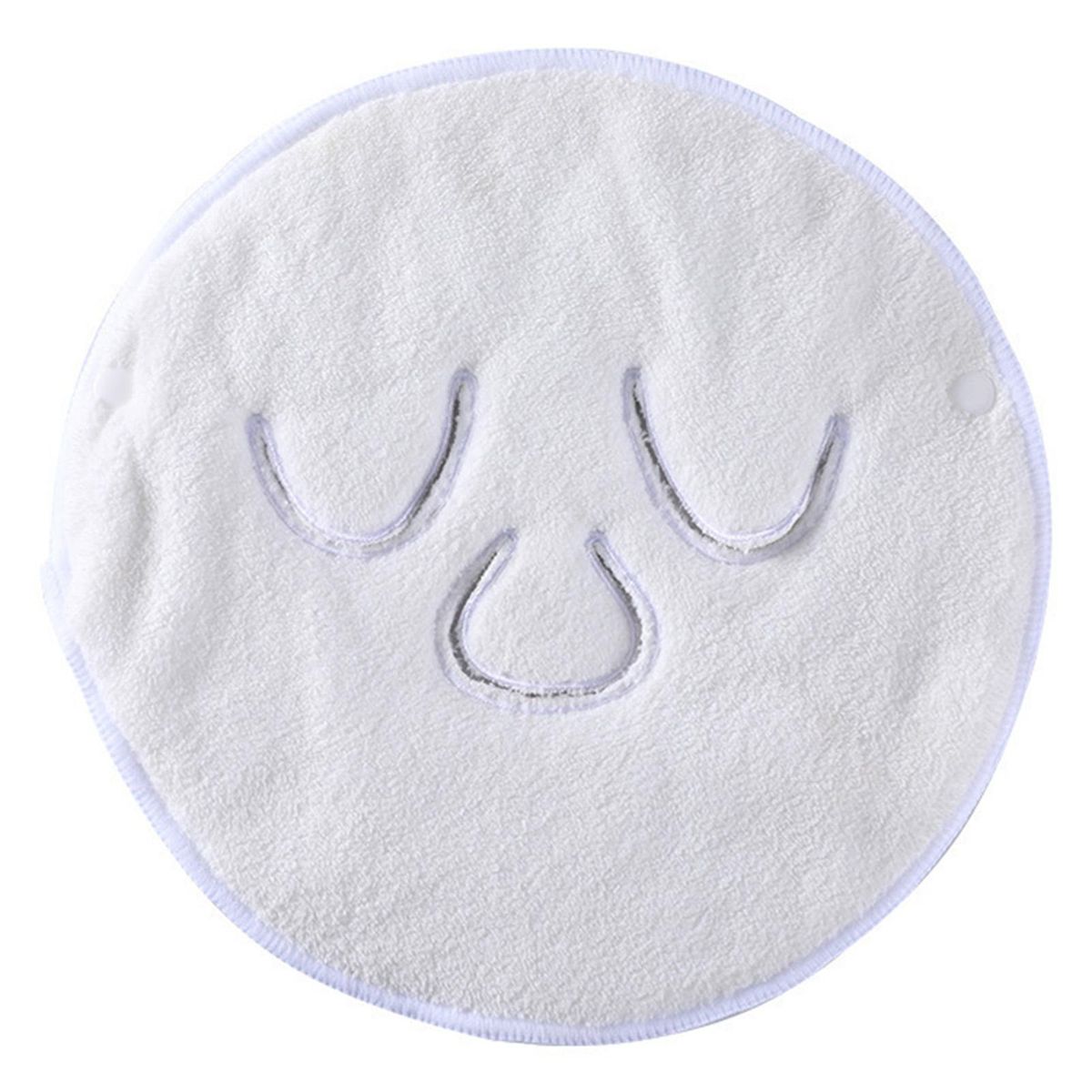 Face Towel Anti-allergy Face Steamer Masque White