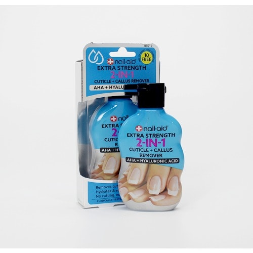 Nail-Aid Extra Strength 2-in-1 Cuticle + Callus Remover- 0.55oz