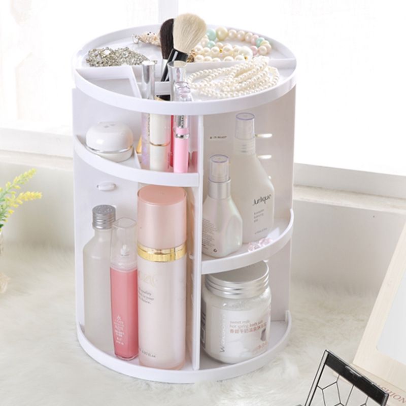 360 Degrees Rotate Functional Cosmetics Container