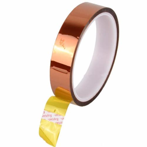 Heat Resistant High Temperature Polyimide Adhesive Tape for Soldering Aid - 20mm x 30m
