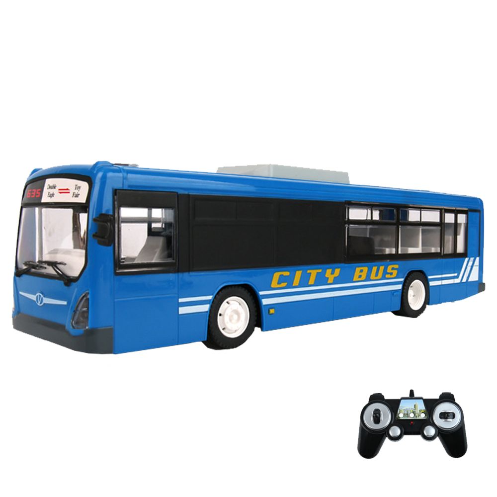 Double E Bus 6 CH 2.4G Radio Controlled Car City Express High Speed One Key