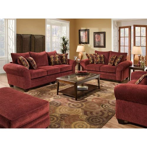 Fensy 6 seater Sofa Set With Ottoman and free pillows