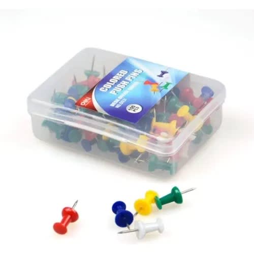 Buyor Push Pin - 4 Boxes - 20 Pieces Each