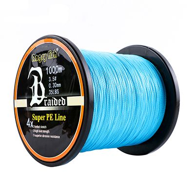 Angryfish 1000m 4x Braided Fishing Line 8 Colors Super PE Line Strong Strength
