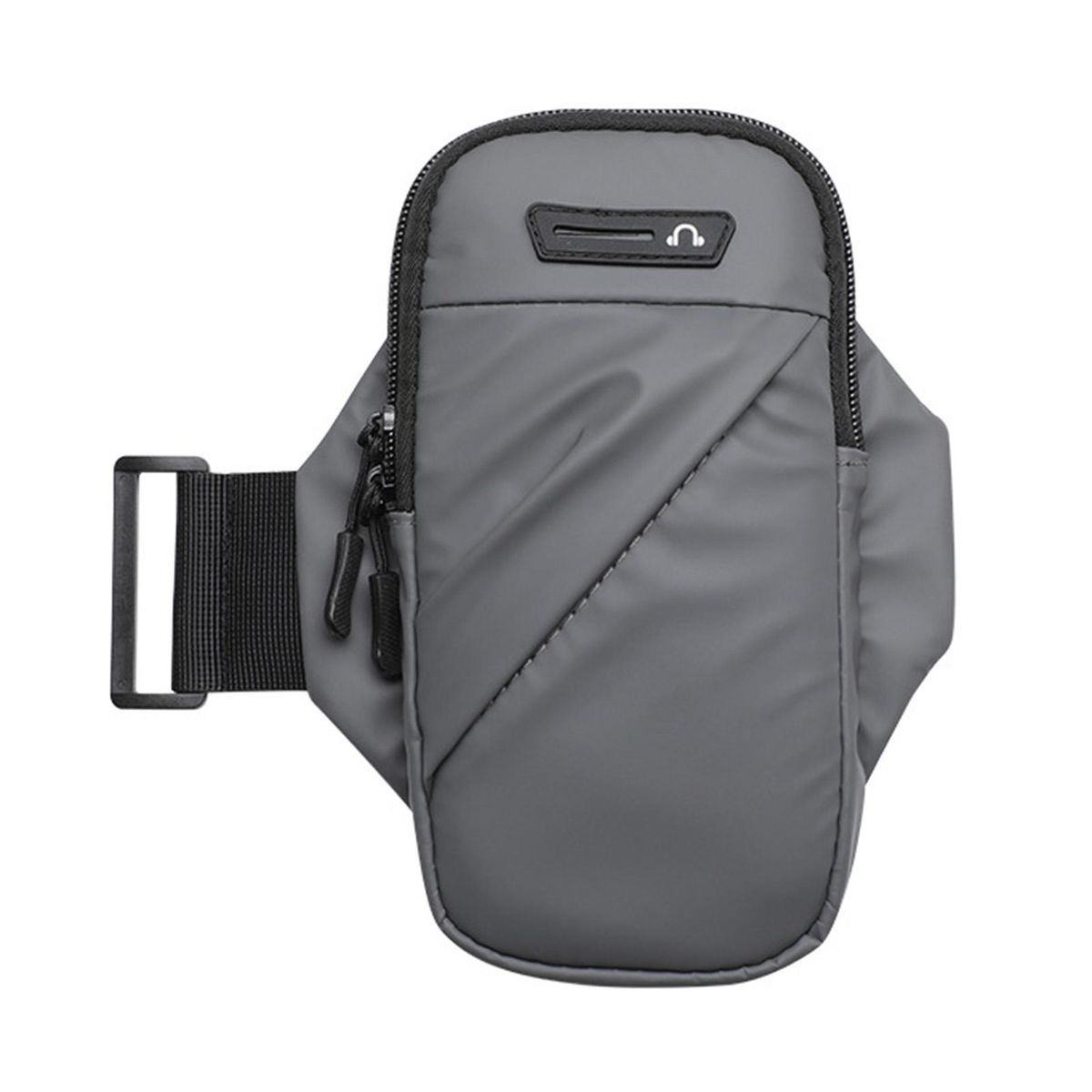 Gym Phone Holder Phone Holder Running Armband Grey