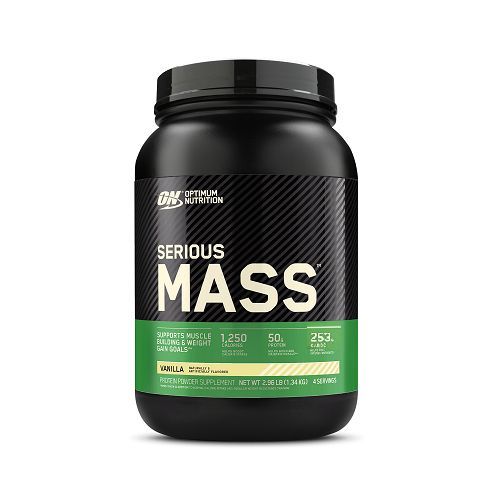 Serious Mass Protein Weight Gainer - Vanilla 2.96 Lb