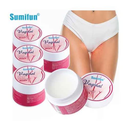Sumifun Vaginal Itching Cream Women Private Antibacterian Ointment Anti Itch Skin-10g