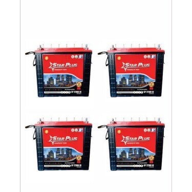 Starplus Tubular Inverter Battery -220AH x 4 Units