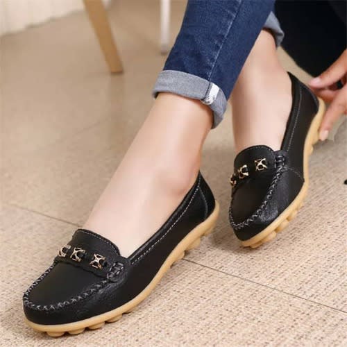 Female Loafers - Black