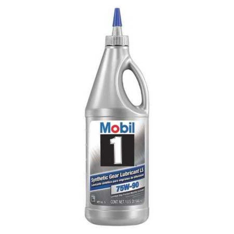 Genuine Mobil 1 Automobile Synthetic Gear Lubricant LS 75W-90