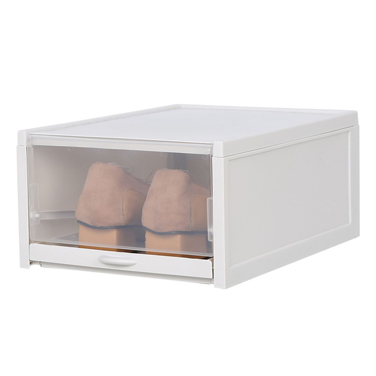 Pull-out Shoe Box Plastic Transparent Shoe Cabinet Plastic