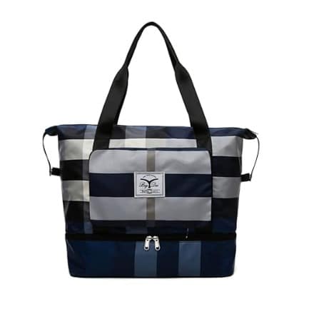 Strips Foldable Traveling Bag