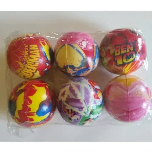 Soft Foam Balls/ Toy Balls - 6pcs