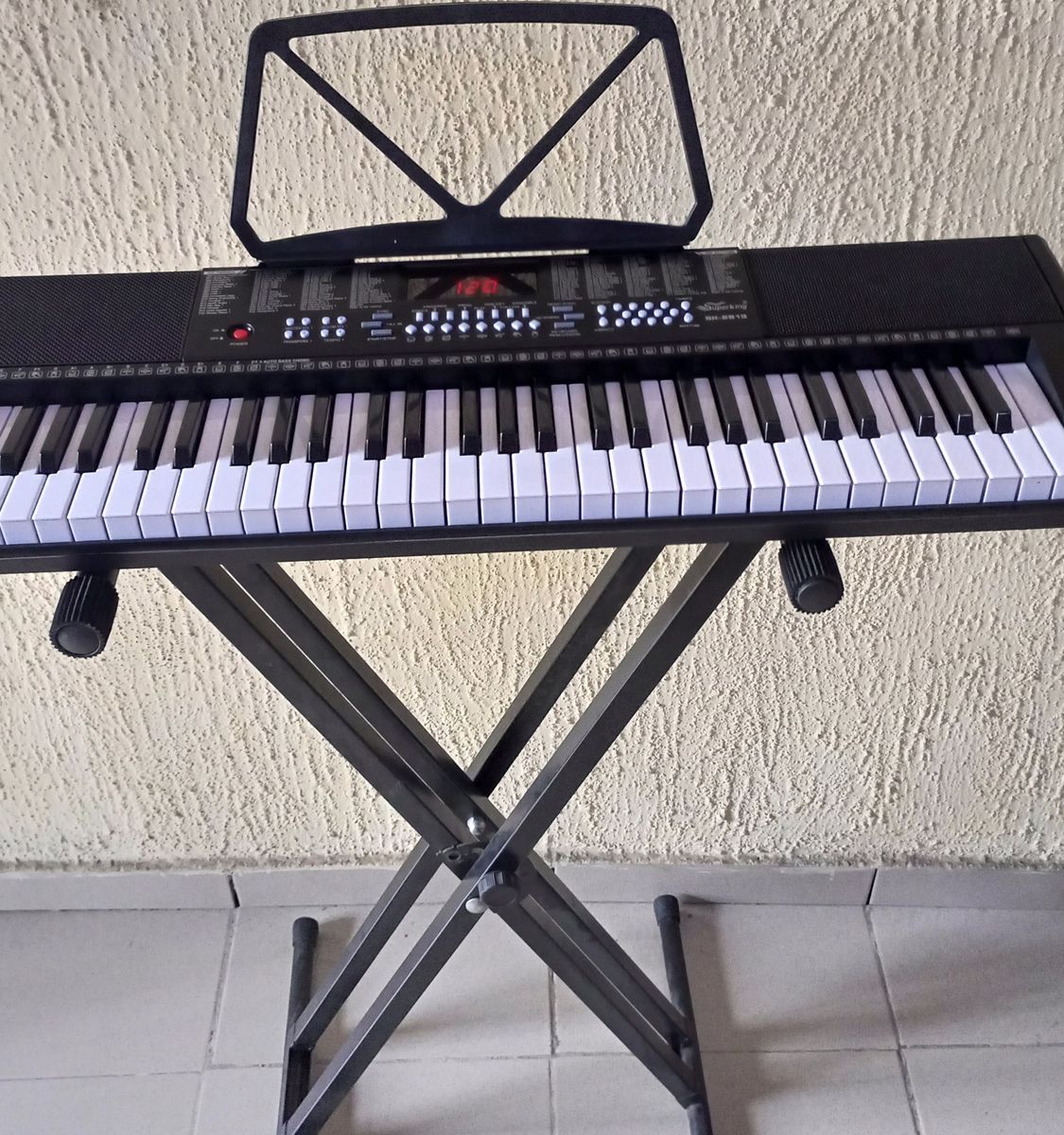 Special Teaching Keyboard Piano With Keyboard Stand
