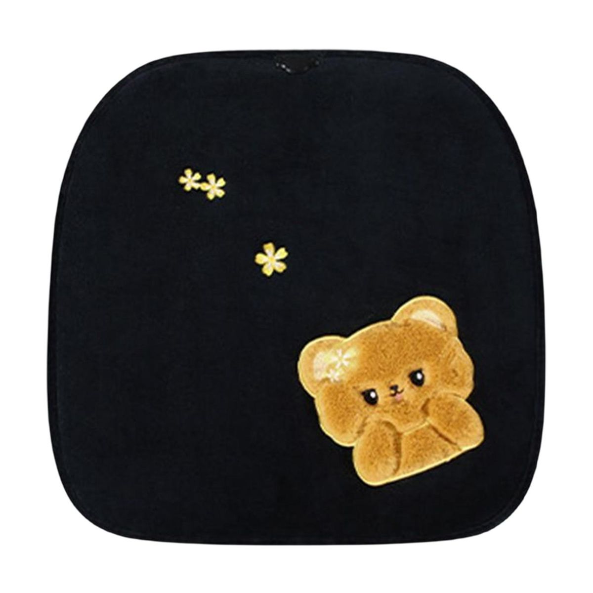 Electric Seat Pad Cozy Heatable Seat Cushion Black