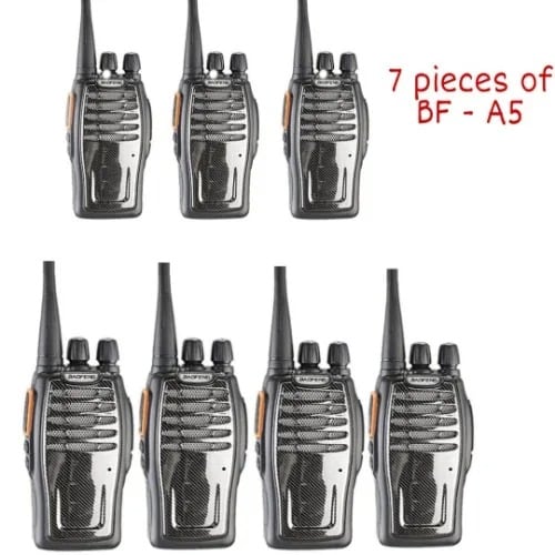 Walkie Talkie Radio - Bf -a5 - 7pcs