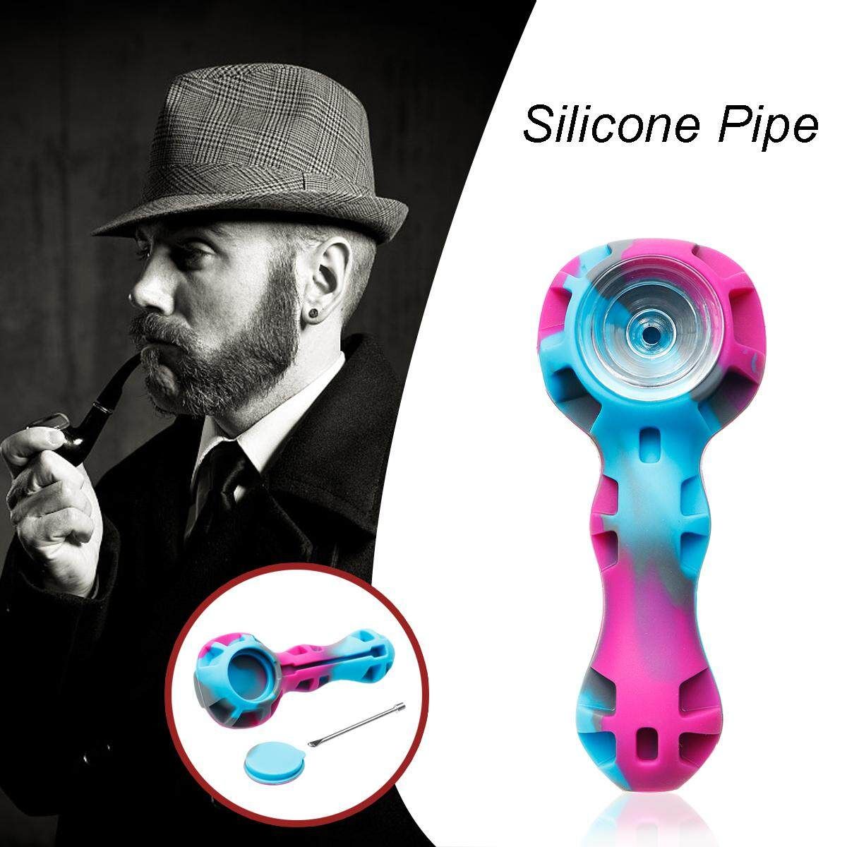 Silicone Hand With Cap Bowl Herb Filter Holder