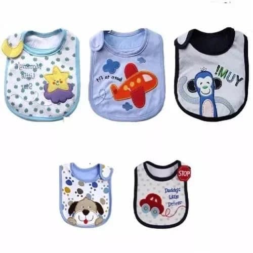 Baby Bibs-5 Pieces