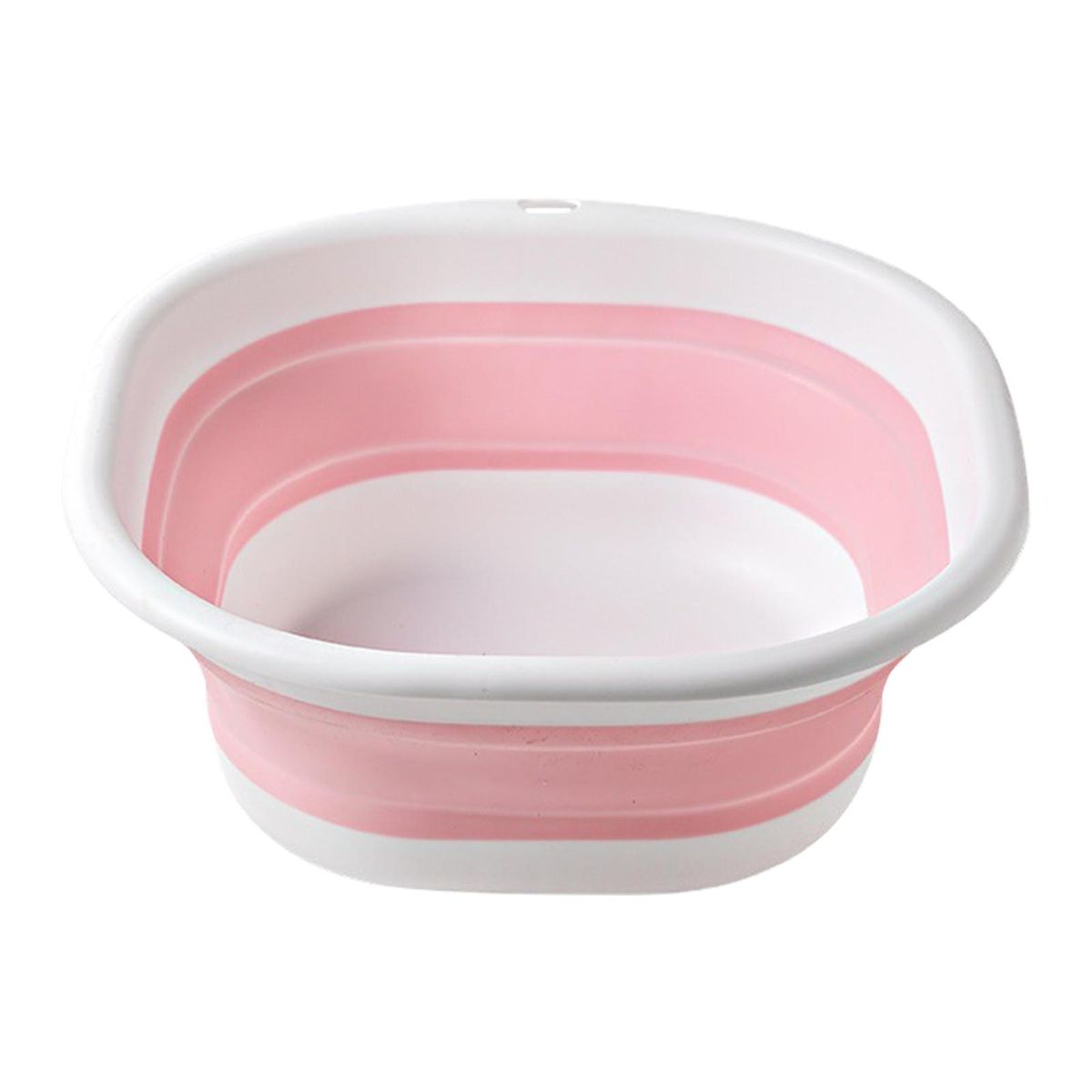 Foldable Pool Foot Bath Basin Versatile Outdoor Basin for Fishing More Pink
