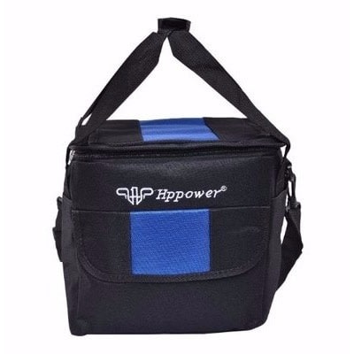 Insulated School Kids' Lunch Bag -Black & Blue