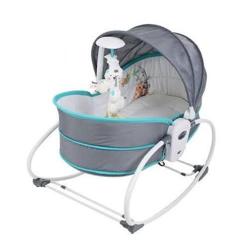 5 In 1 Baby Bassinet Napper Rocker