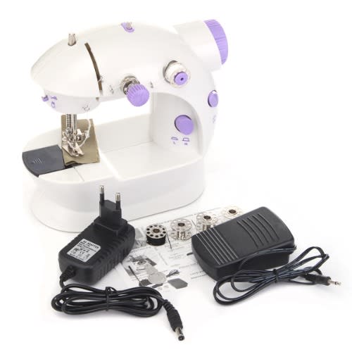 High Speed Mini Electric Portable Desktop Sewing Machine
