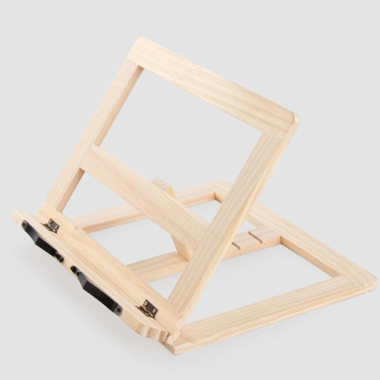 Notebook Stand Anti-myopia Book Stand, Colour: Log Iron Clip