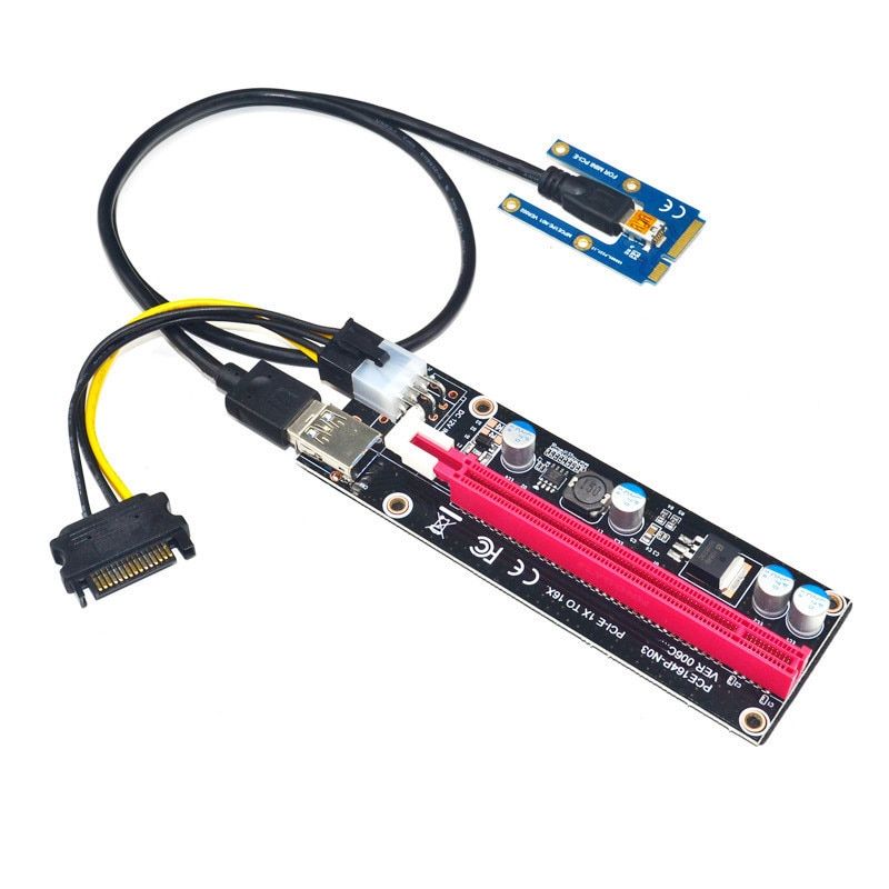 Mini PCIe To PCI Express 16X Riser For Laptop Externaraphics Card EXP GDCC Antminer  Miner MPCIe To