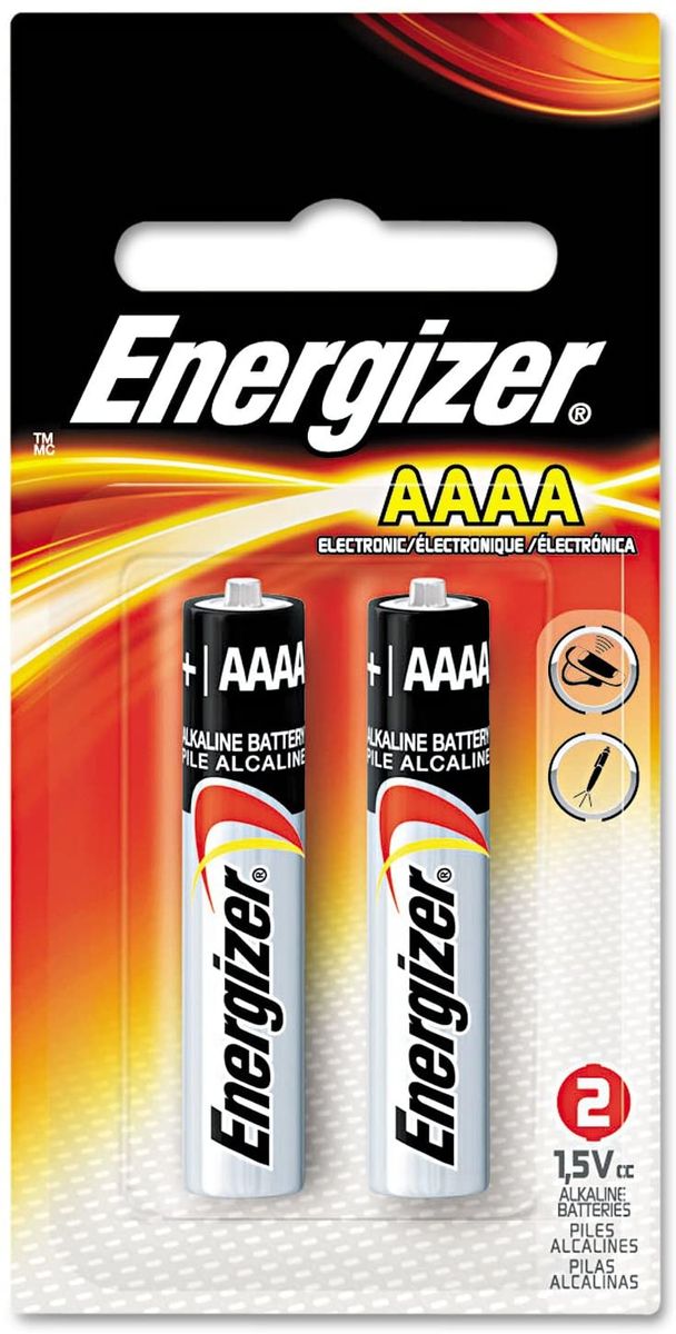 Alkaline Batteries AAAA (2 Battery Count)