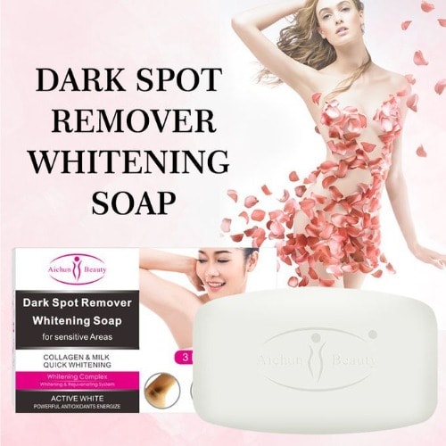 3 Days Dark Spot Remover Whitening Soap For Sensitive Areas - Collagen & Milk - 20g