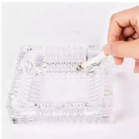 Glass Cigar Ashtray