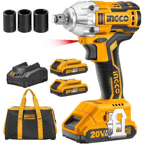 Cordless Impact Wrench Socket Machine -20v