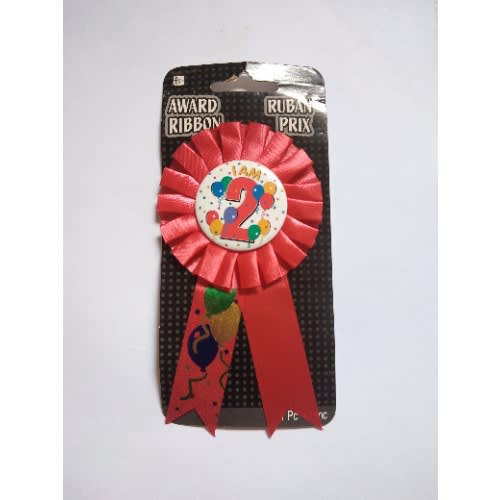 2 Year Old Award Ribbon
