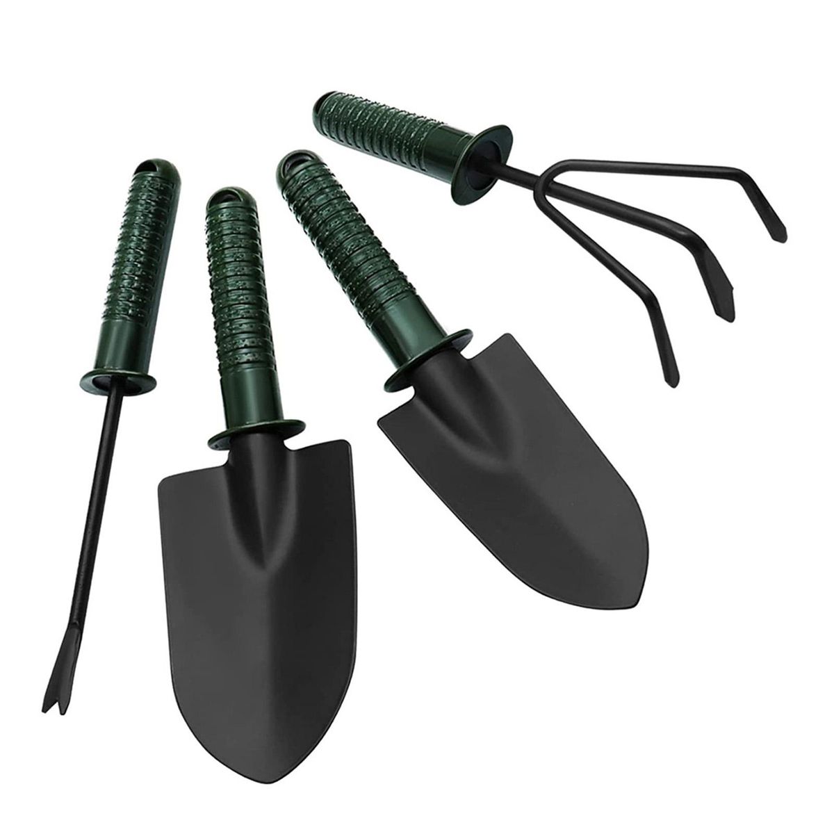 4PcsSet Planting Trowels Trowel Transplanter Rake Garden Manual Planting Tool