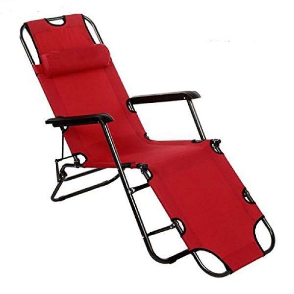 Folding Outdoor Chair - Red