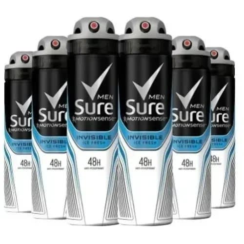 Men's Deodorant Spray - 6 Pcs - 250ml Each