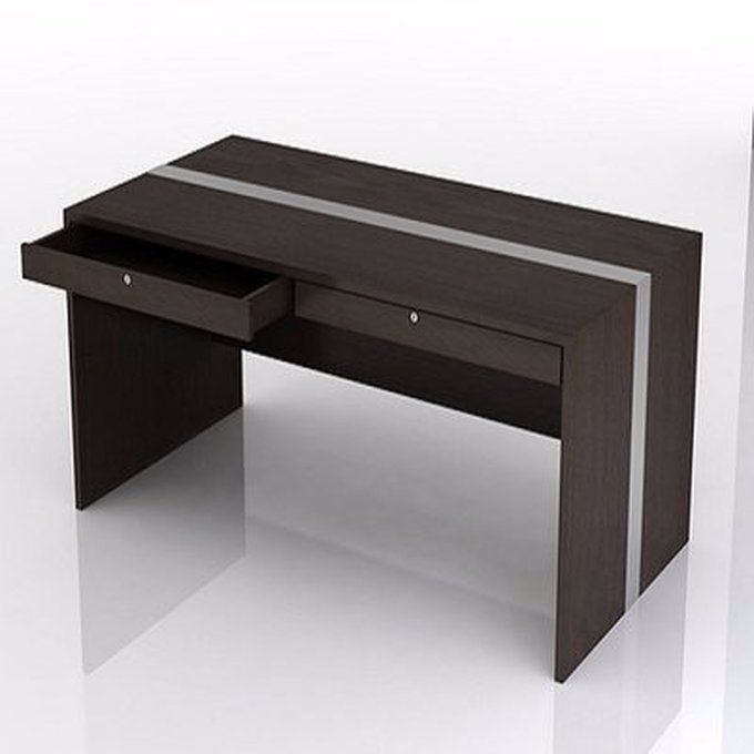 Handys - Office Desk With Slim Draw - Brown  (Lagos Delivery Only)