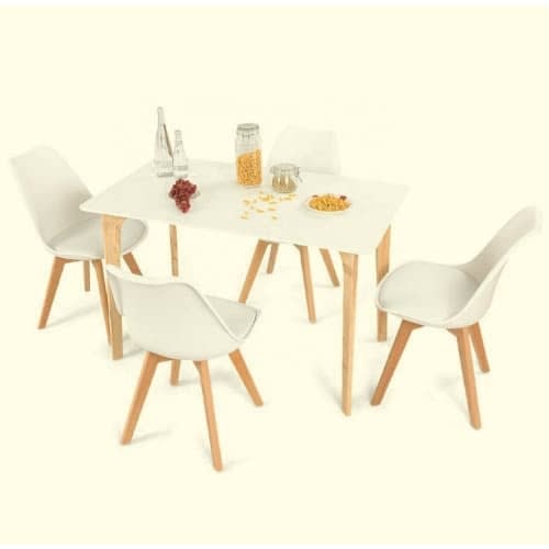 Dining Table + 4 Sitting Chairs