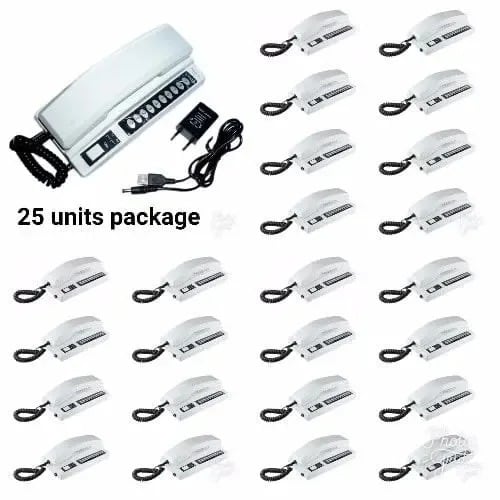 Wireless Intercom - 25unit Users Package