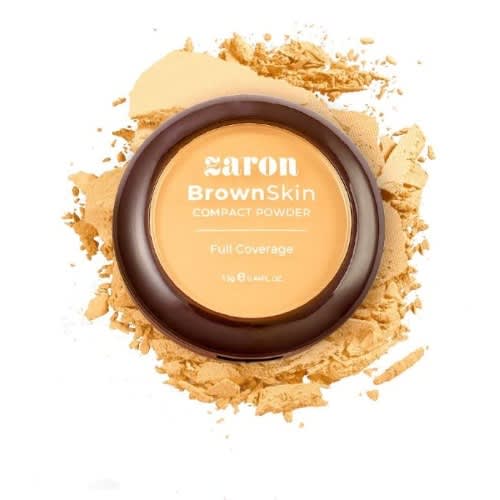 Brown Skin Compact Powder Full Coverage TAN - 13g