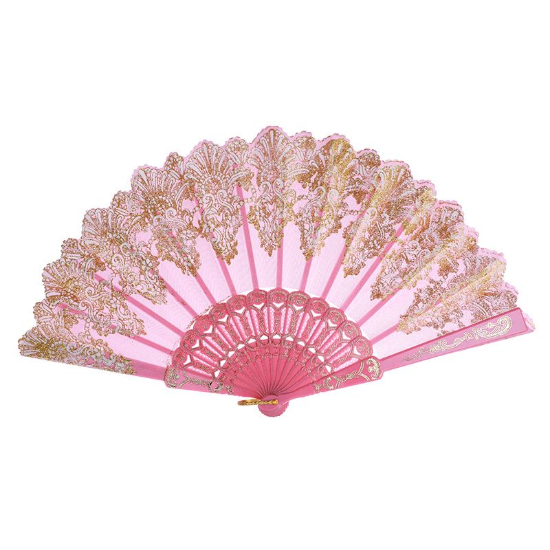 Party Chinese Folding Style Dance Hand Fan Decoration Creative 1Pc For Wedding Ladies